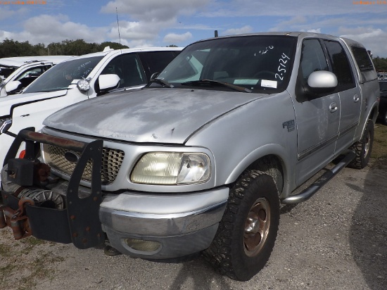2-05124 (Trucks-Pickup 4D)  Seller: Florida State F.W.C. 2002 FORD F150