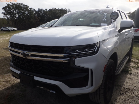 2-06143 (Cars-SUV 4D)  Seller: Gov-Hillsborough County Sheriffs 2021 CHEV TAHOE