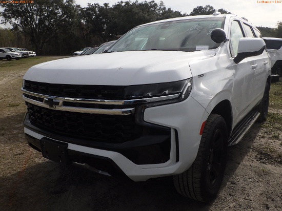 2-06147 (Cars-SUV 4D)  Seller: Gov-Hillsborough County Sheriffs 2022 CHEV TAHOE