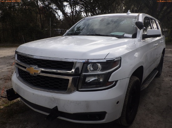 2-06163 (Cars-SUV 4D)  Seller: Gov-Pinellas County Sheriffs Ofc 2018 CHEV TAHOE