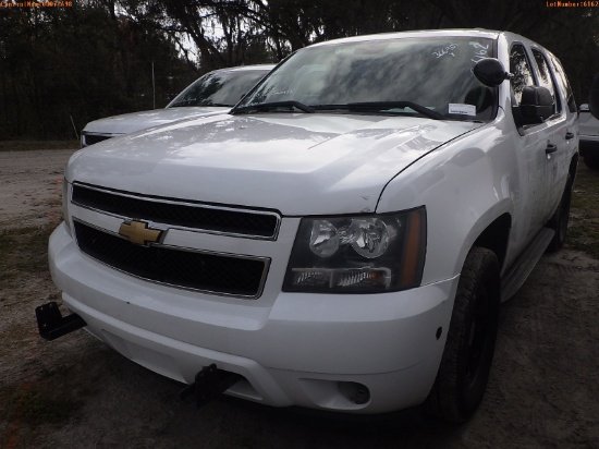 2-06162 (Cars-SUV 4D)  Seller: Gov-Pinellas County Sheriffs Ofc 2012 CHEV TAHOE