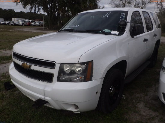 2-06213 (Cars-SUV 4D)  Seller: Gov-Pinellas County Sheriffs Ofc 2012 CHEV TAHOE