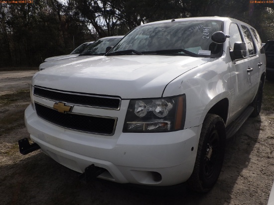 2-06161 (Cars-SUV 4D)  Seller: Gov-Pinellas County Sheriffs Ofc 2013 CHEV TAHOE