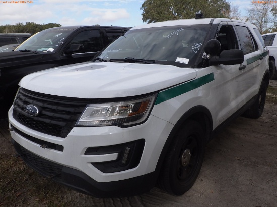 2-05110 (Cars-SUV 4D)  Seller: Gov-Sumter County Sheriffs Office 2016 FORD EXPLO