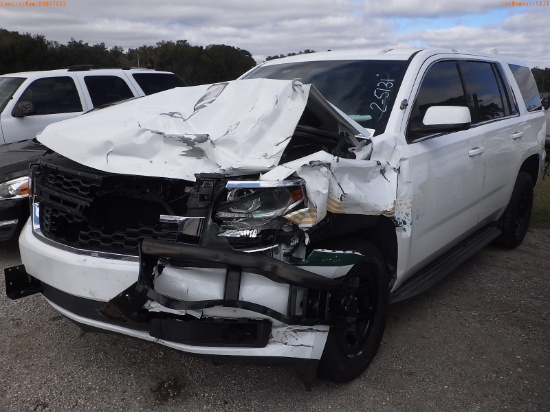 2-05131 (Cars-SUV 4D)  Seller: Gov-Pinellas County Sheriffs Ofc 2016 CHEV TAHOE