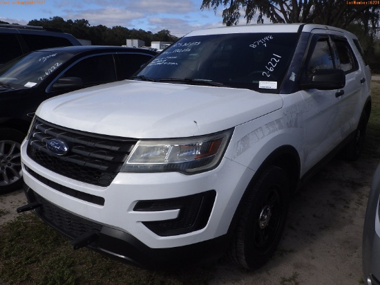 2-06221 (Cars-SUV 4D)  Seller: Florida State A.C.S. 2016 FORD EXPLORER