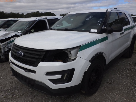 2-05128 (Cars-SUV 4D)  Seller: Gov-Sumter County Sheriffs Office 2017 FORD EXPLO