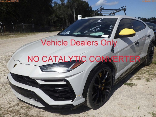 2-06272 (Cars-SUV 4D)  Seller: Florida State F.H.P. 2019 LAMO URUS
