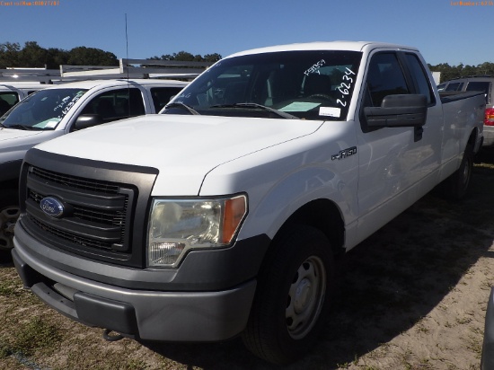2-06234 (Trucks-Pickup 2D)  Seller: Gov-Pinellas County BOCC 2013 FORD F150