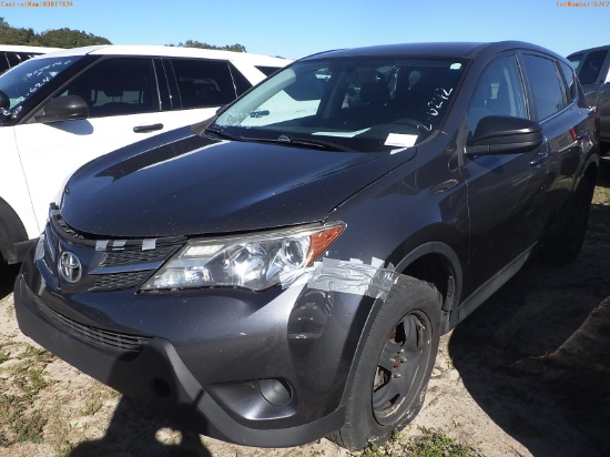 2-06242 (Cars-SUV 4D)  Seller: Florida State D.O.E. 2015 TOYT RAV4