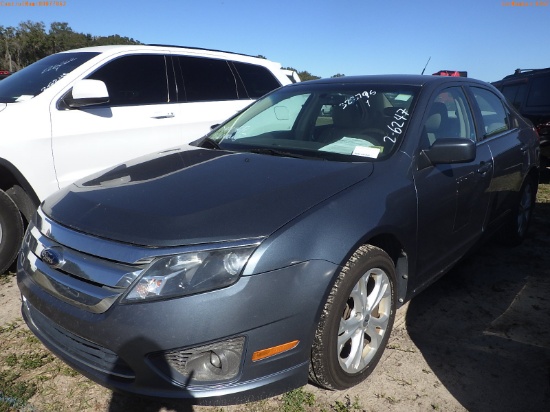 2-06247 (Cars-Sedan 4D)  Seller: Florida State D.O.H. 2012 FORD FUSION