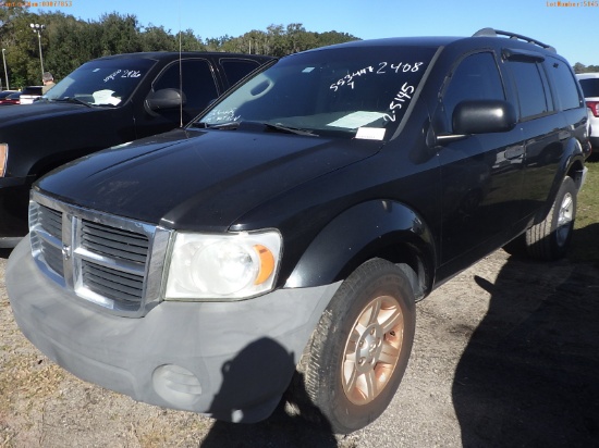 2-05145 (Cars-SUV 4D)  Seller: Florida State F.D.L.E. 2007 DODG DURANGO