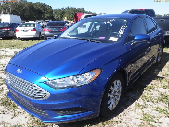 2-06252 (Cars-Sedan 4D)  Seller: Florida State C&F-D.C.F. 2018 FORD FUSION