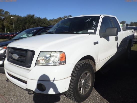 2-05147 (Trucks-Pickup 2D)  Seller: Gov-Manatee County Sheriffs Offic 2008 FORD