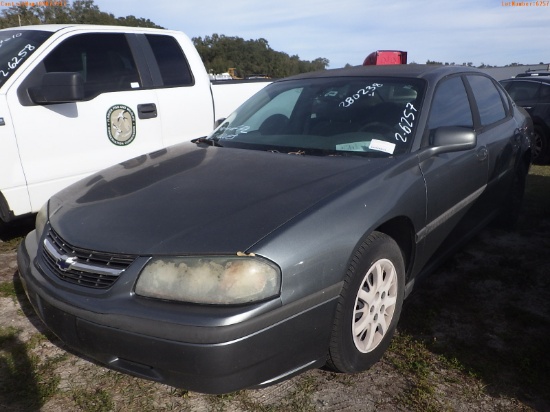 2-06257 (Cars-Sedan 4D)  Seller: Florida State F.D.L.E. 2004 CHEV IMPALA