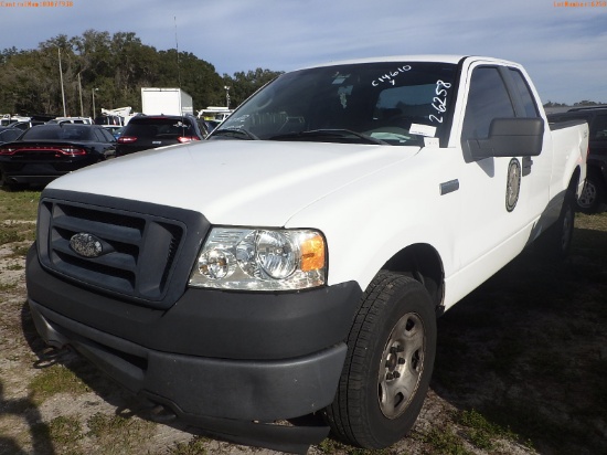 2-06258 (Trucks-Pickup 2D)  Seller: Florida State F.W.C. 2008 FORD F150