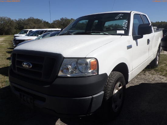 3-06122 (Trucks-Pickup 2D)  Seller: Gov-City of Temple Terrace 2007 FORD F150