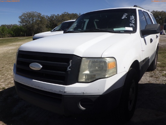 3-06136 (Cars-SUV 4D)  Seller: Gov-Manatee County 2007 FORD EXPEDITIO