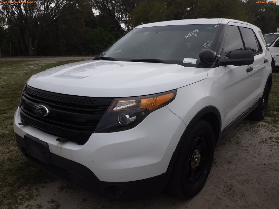3-06152 (Cars-SUV 4D)  Seller: Gov-Pinellas County Sheriffs Ofc 2013 FORD EXPLOR