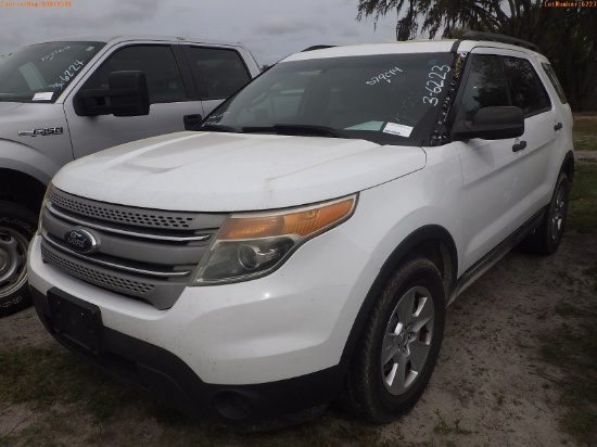 3-06223 (Cars-SUV 4D)  Seller: Florida State F.W.C. 2013 FORD EXPLORER