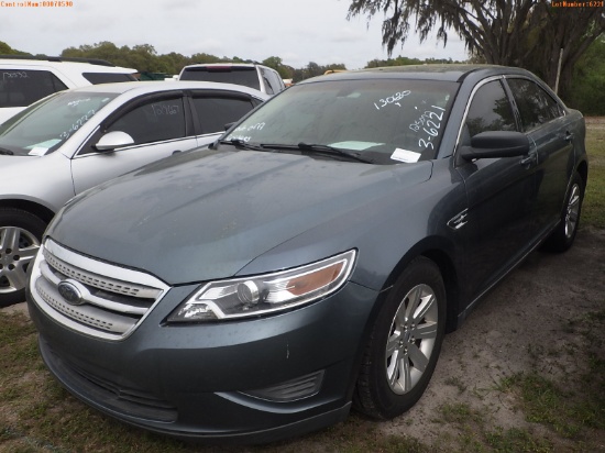 3-06221 (Cars-Sedan 4D)  Seller: Florida State F.W.C. 2010 FORD TAURUS