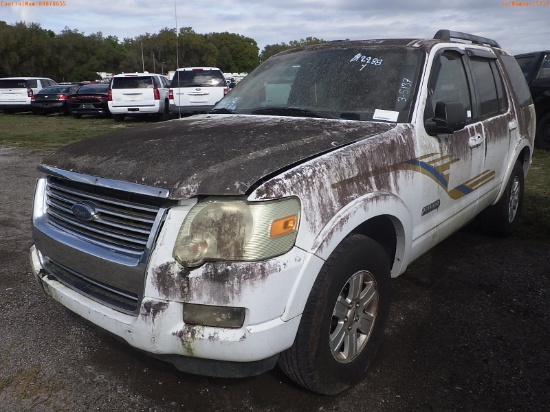 3-05137 (Cars-SUV 4D)  Seller: Florida State D.M.A. 2008 FORD EXPLORER