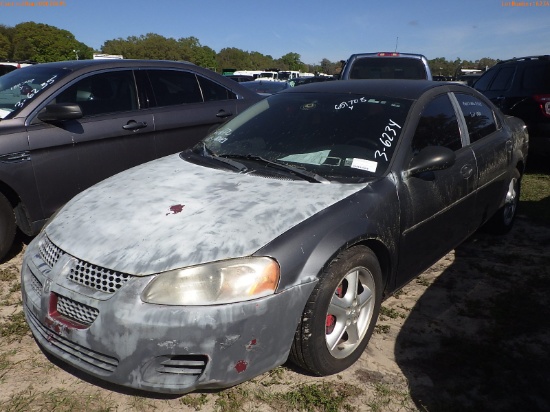 3-06234 (Cars-Sedan 4D)  Seller: Florida State H.S.M.V.-D.A.S. 2005 DODG STRATUS