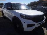 3-06121 (Cars-SUV 4D)  Seller: Gov-Hillsborough County Sheriffs 2020 FORD EXPLOR