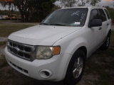 3-06212 (Cars-SUV 4D)  Seller: Florida State D.O.T. 2009 FORD ESCAPE