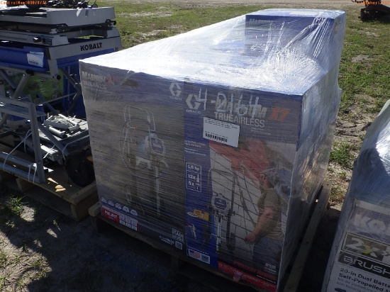 4-02164 (Equip.-Painting)  Seller:Private/Dealer (5) GRACO MAGNUM AIR LESS PAINT