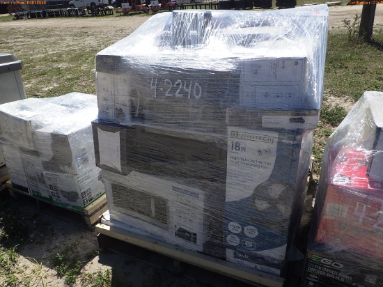 4-02240 (Equip.-Specialized)  Seller:Private/Dealer PALLET OF ASSORTED HOUSE HOL