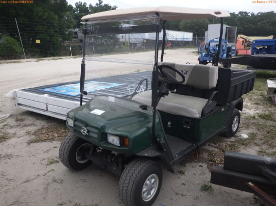 4-02279 (Equip.-Cart)  Seller: Gov-Pinellas County Sheriffs Ofc EZ GO SIDE BY SI
