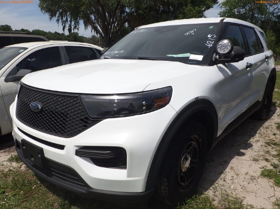4-06215 (Cars-SUV 4D)  Seller: Gov-Hillsborough County Sheriffs 2020 FORD EXPLOR