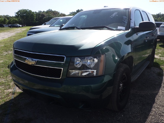4-06119 (Cars-SUV 4D)  Seller: Gov-Alachua County Sheriffs Offic 2011 CHEV TAHOE