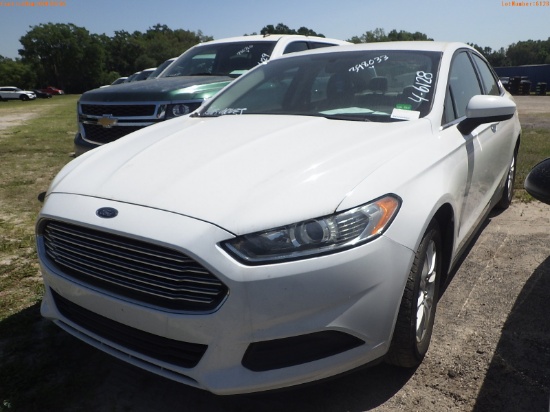 4-06128 (Cars-Sedan 4D)  Seller: Florida State C&F-D.C.F. 2016 FORD FUSION