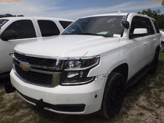 4-06230 (Cars-SUV 4D)  Seller: Gov-Pinellas County Sheriffs Ofc 2017 CHEV TAHOE