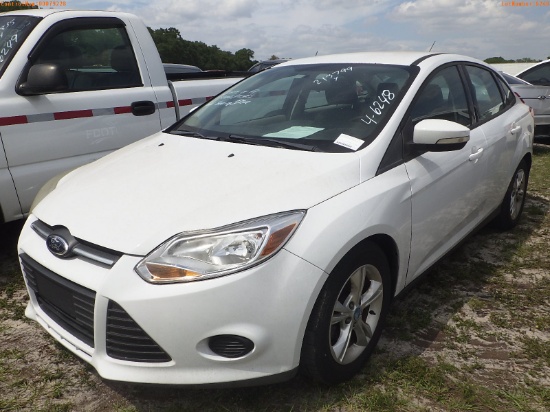4-06248 (Cars-Sedan 4D)  Seller: Florida State D.J.J. 2014 FORD FOCUS