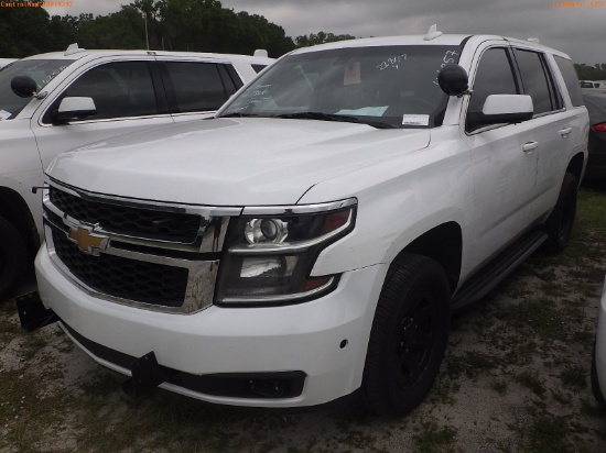 4-06257 (Cars-SUV 4D)  Seller: Gov-Pinellas County Sheriffs Ofc 2018 CHEV TAHOE