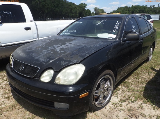 5-10251 (Cars-Sedan 4D)  Seller: Gov-Port Richey Police Department 1999 LEXU GS3