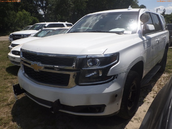 5-06163 (Cars-SUV 4D)  Seller: Gov-Pinellas County Sheriffs Ofc 2015 CHEV TAHOE