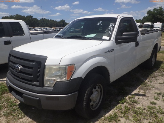 5-06231 (Trucks-Pickup 2D)  Seller: Gov-Hillsborough County B.O.C.C. 2012 FORD F