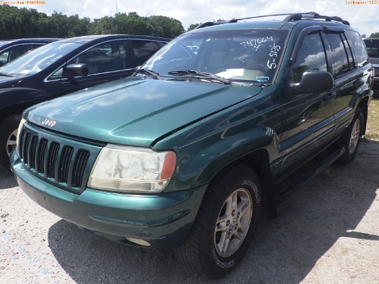 5-05135 (Cars-SUV 4D)  Seller:Private/Dealer 1999 JEEP GRCHEROKE