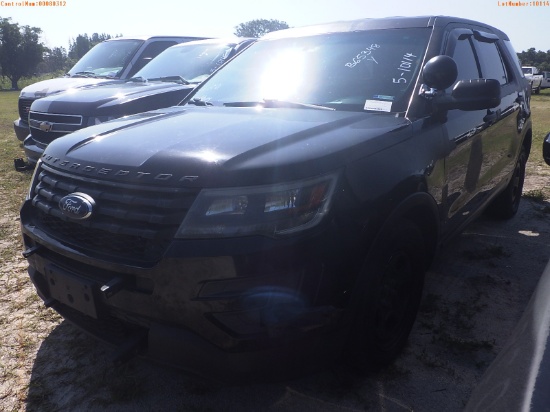 5-10114 (Cars-SUV 4D)  Seller: Florida State F.H.P. 2017 FORD EXPLORER