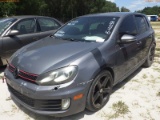 5-10258 (Cars-Sedan 4D)  Seller: Gov-Port Richey Police Department 2010 VOLK GOL