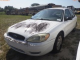 5-10117 (Cars-Sedan 4D)  Seller: Florida State D.J.J. 2006 FORD TAURUS