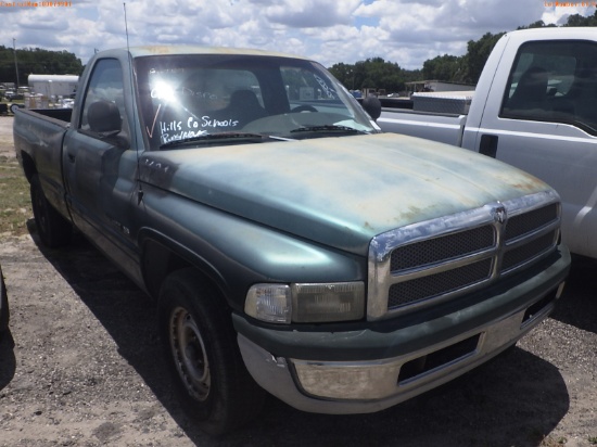 6-06124 (Trucks-Pickup 2D)  Seller: Gov-Hillsborough County School 1999 DODG RAM