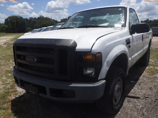 6-06123 (Trucks-Pickup 2D)  Seller: Gov-Manatee County 2008 FORD F250