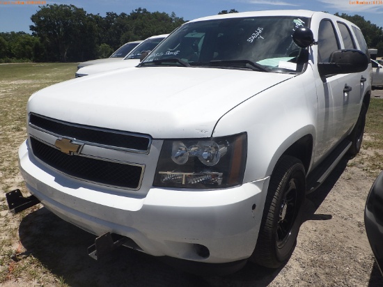 6-06134 (Cars-SUV 4D)  Seller: Gov-Pinellas County Sheriffs Ofc 2012 CHEV TAHOE
