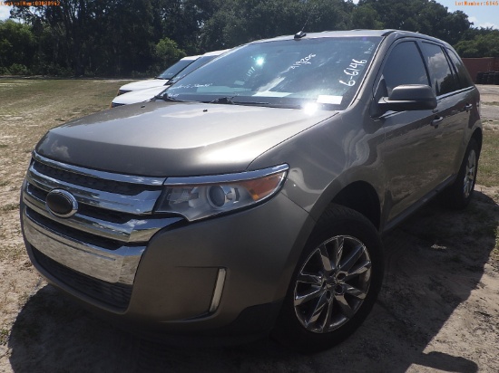 6-06146 (Cars-SUV 4D)  Seller: Gov-Manatee County Sheriffs Offic 2014 FORD EDGE