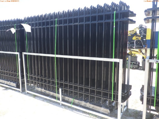 6-13118 (Equip.-Materials)  Seller:Private/Dealer (20) 10 BY 7 FOOT METAL FENCE